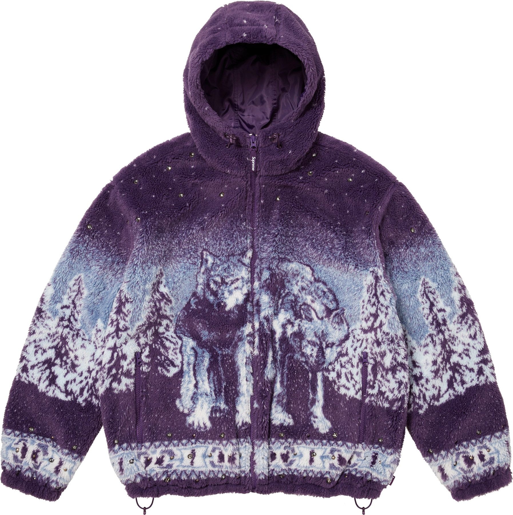 Supreme®/b.b. Simon Reversible Hooded Fleece Jacket view 23